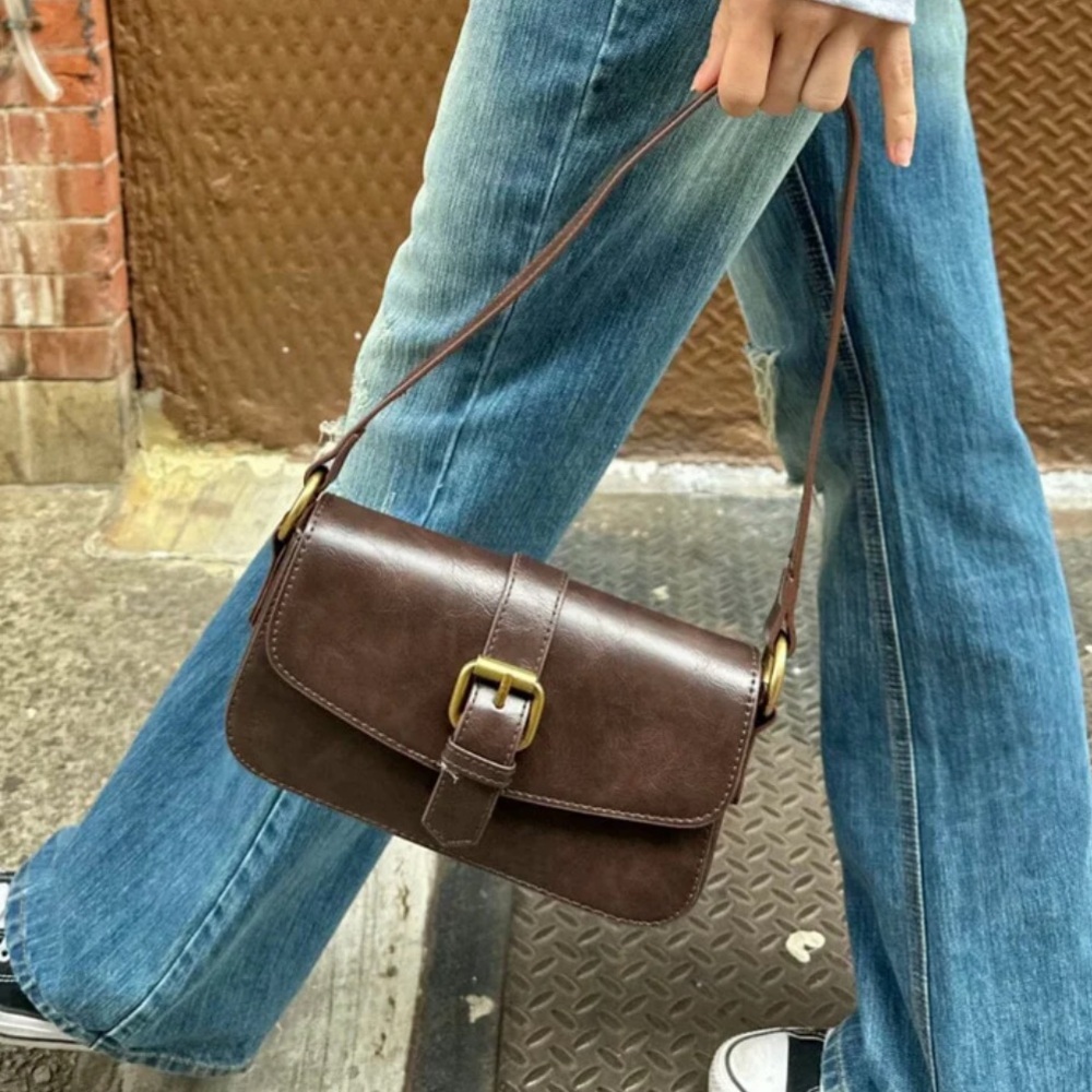 Brandy melville brown shoulder bag